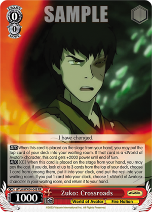 Zuko: Crossroads