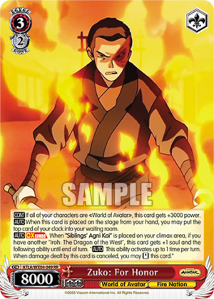 Zuko: For Honor