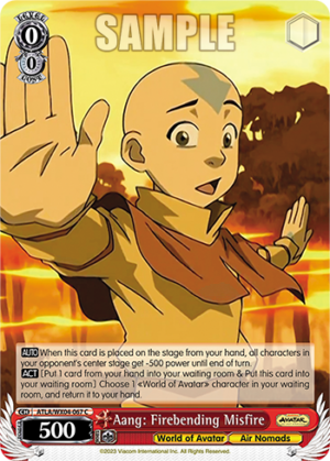 Aang: Firebending Misfire