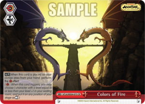 Colors of Fire