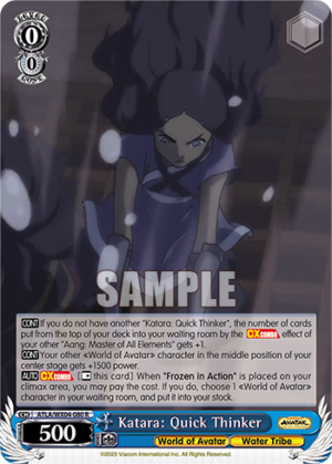 Katara: Quick Thinker