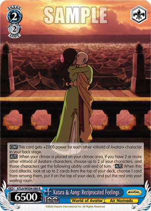 Katara & Aang: Reciprocated Feelings