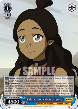 Katara: Fire Nation Disguise