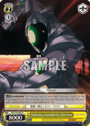 Challenging a Formidable Foe, Silver Crow
