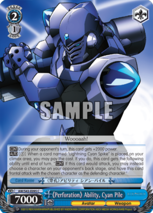 ?Perforation? Ability, Cyan Pile