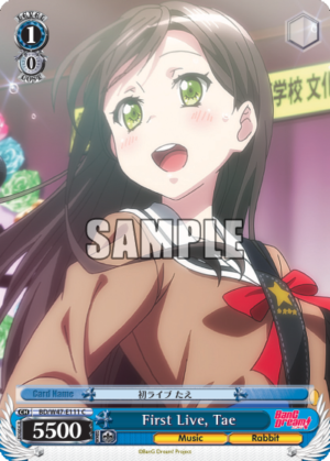 First Live, Tae
