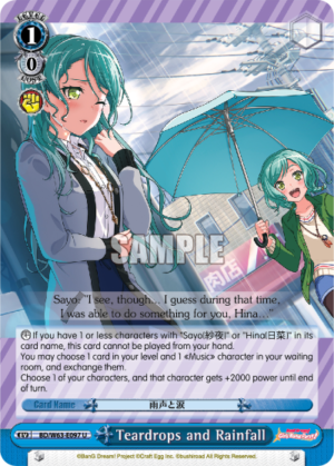 Teardrops and Rainfall