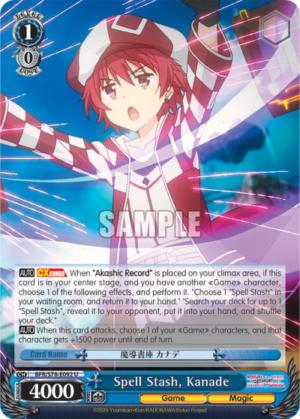 Spell Stash, Kanade