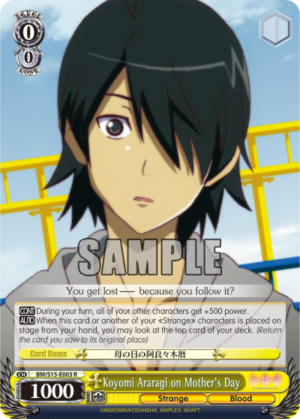 Koyomi Araragi on Mother’s Day