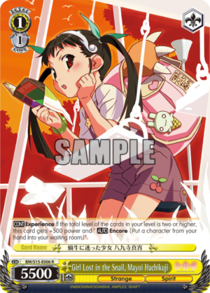 Girl Lost in the Snail, Mayoi Hachikuji