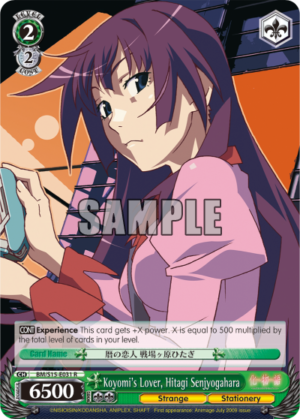 Koyomi’s Lover, Hitagi Senjyogahara