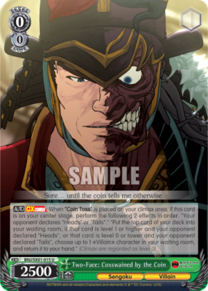 Two-Face: Coxswained by the Coin