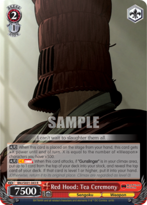 Red Hood: Tea Ceremony