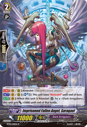 Imprisoned Fallen Angel, Saraqael