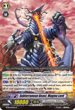 Subterranean Beast, Magma Lord