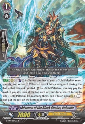 Advance of the Black Chains, Kahedin