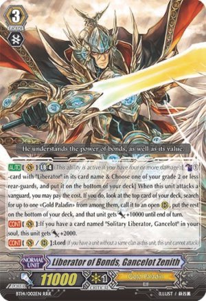 Liberator of Bonds, Gancelot Zenith