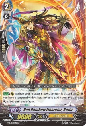 Red Rainbow Liberator, Balin