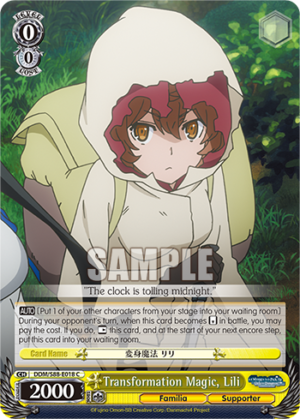 Transformation Magic, Lili