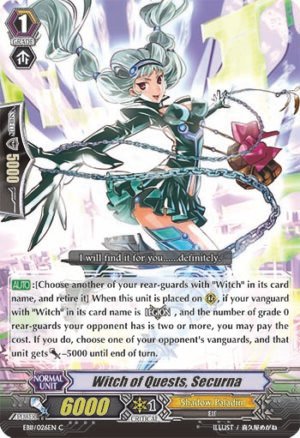 Witch of Quests, Securna
