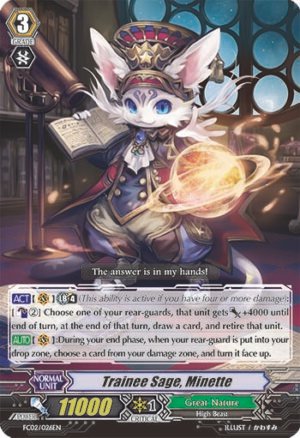 Trainee Sage, Minette