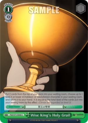 Wise King’s Holy Grail