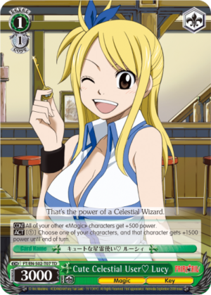 Cute Celestial User? Lucy