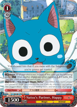 Natsu’s Partner, Happy