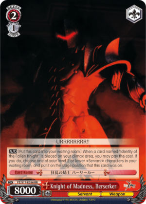 Knight of Madness, Berserker
