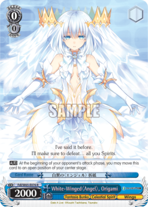 White-Winged, Origami