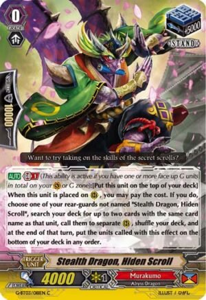 Stealth Dragon, Hiden Scroll Stealth Dragon, Hiden Scroll