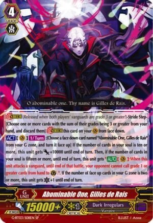 Abominable One, Gilles de Rais