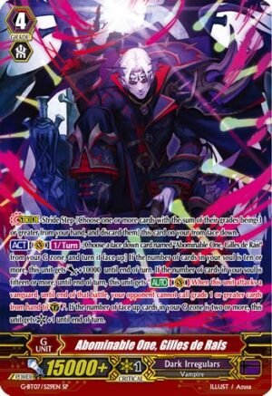 Abominable One, Gilles de Rais
