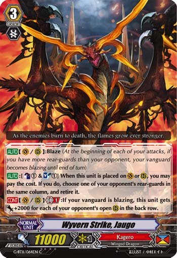 Wyvern Strike, Jaugo (G-BT11/064EN)