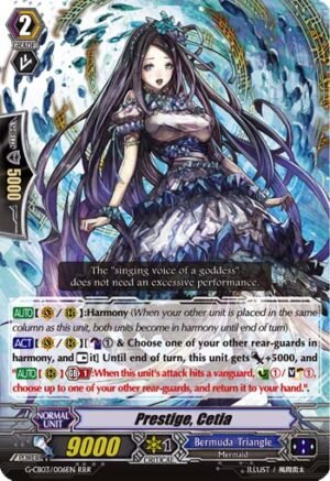 Prestige, Cetia