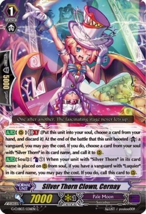 Silver Thorn Clown, Cernay