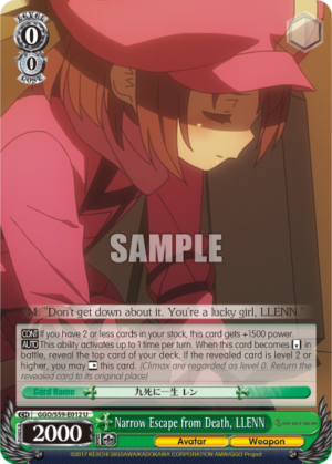 Narrow Escape from Death, LLENN