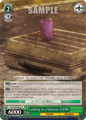 Lurking in a Suitcase LLENN