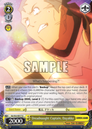 Dreadnaught Captain, Dayakka