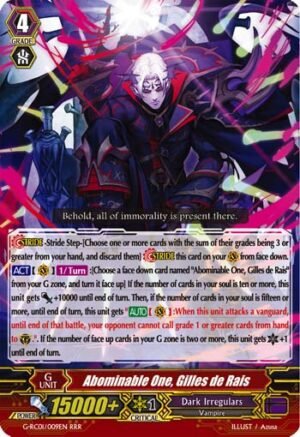 Abominable One, Gilles de Rais