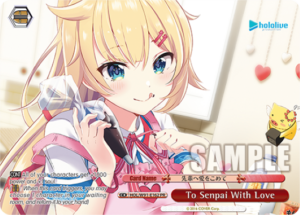 To Senpai With Love