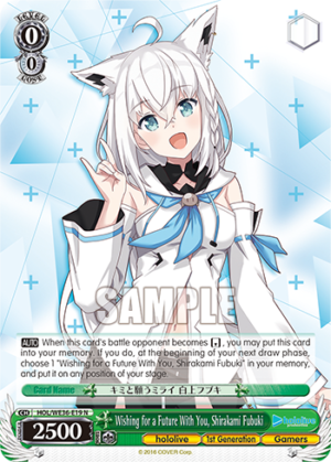 Wishing for a Future With You, Shirakami Fubuki