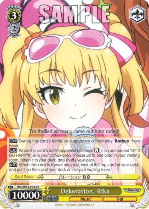 Dekoration, Rika