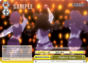Highest Stage
