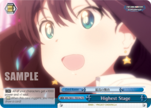 Highest Stage