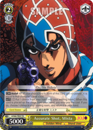 Accurate Shot, Mista