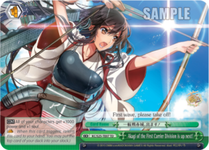 Akagi of the First Carrier Division is up next!