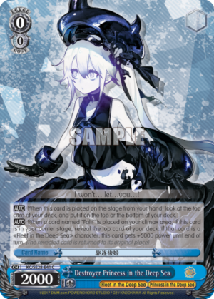 Destroyer Princess in the Deep Sea