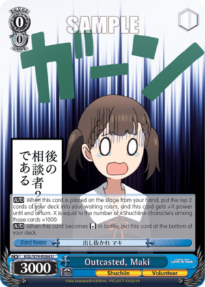Outcasted, Maki