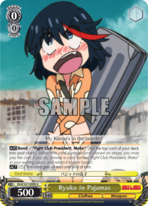 Ryuko in Pajamas